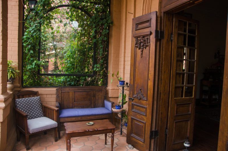 Terrasse du Pavillon Emyrne à Antananarivo - Madagascar | Au Tigre Vanillé