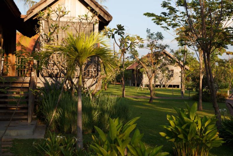 Bungalows de l'hôtel Phum Baitang à Siem Reap - Cambodge | Au Tigre Vanillé