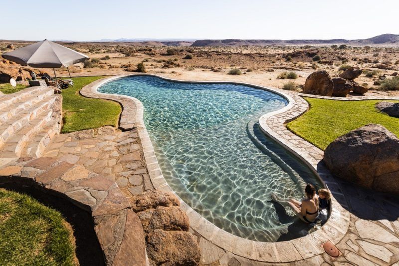 Piscine du Canyon Fish River - Namibie | Au Tigre Vanillé