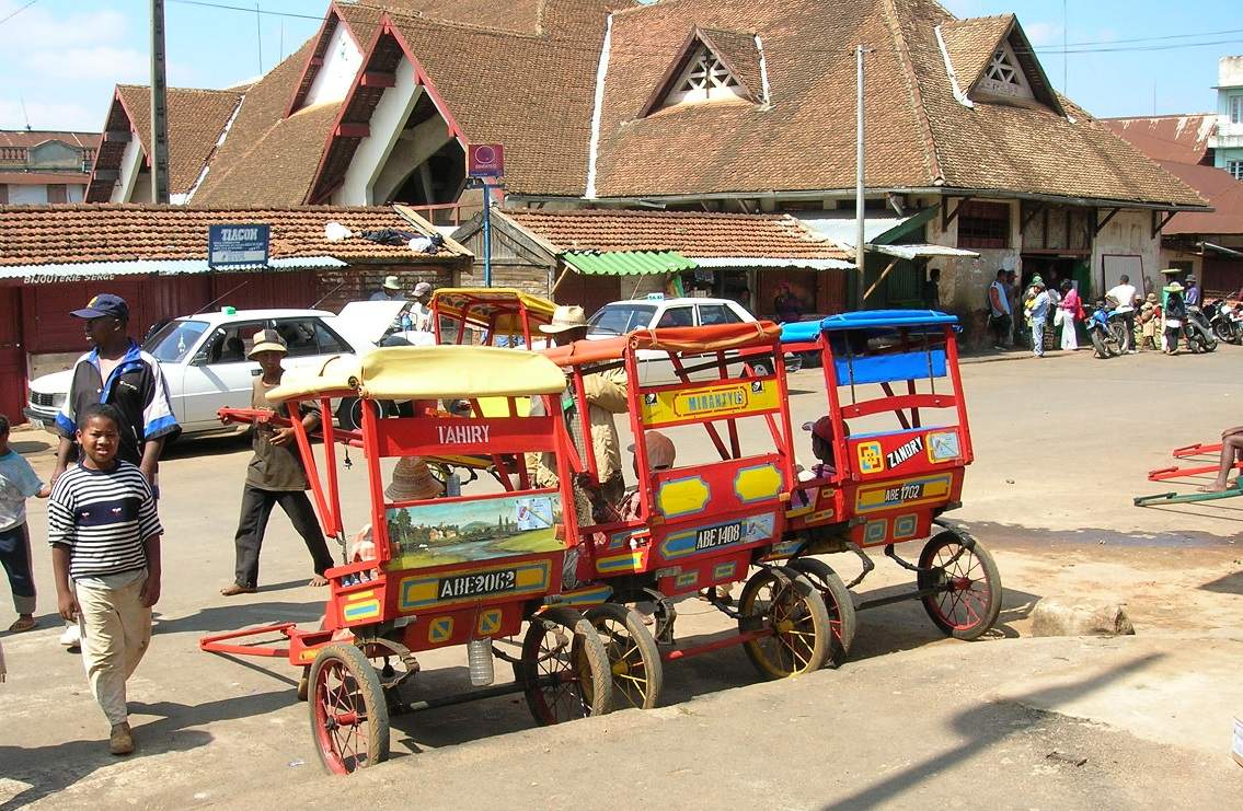 Pousse-pousse à Antsirabe - Madagascar | Au Tigre Vanillé