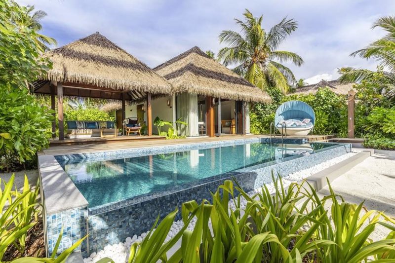 Beach Pool Villa au Pullman Maamutaa - Maldives | Au Tigre Vanillé
