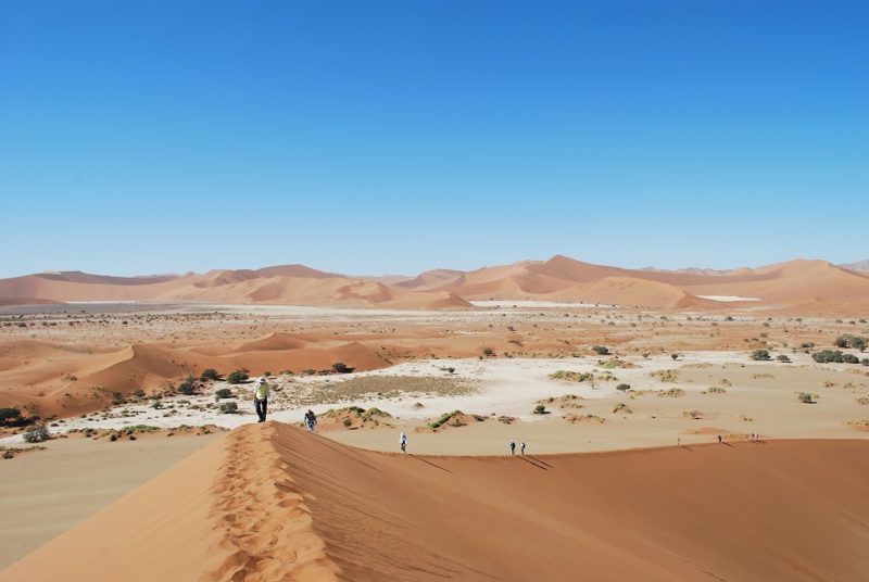 Randonnée dans les dunes de Sossusvlei - Namibie | Au Tigre Vanillé