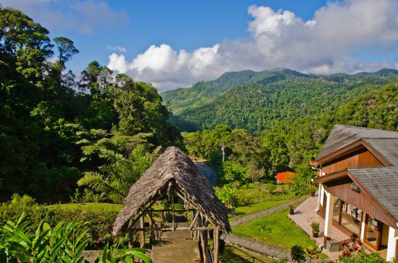 Vue depuis le Setam Lodge à Ranamafana - Madagascar | Au Tigre Vanillé