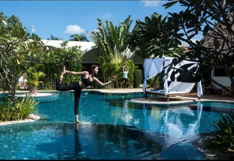 Piscine de l'hôtel Navutu à Siem Riep - Cambodge | Au Tigre Vanillé