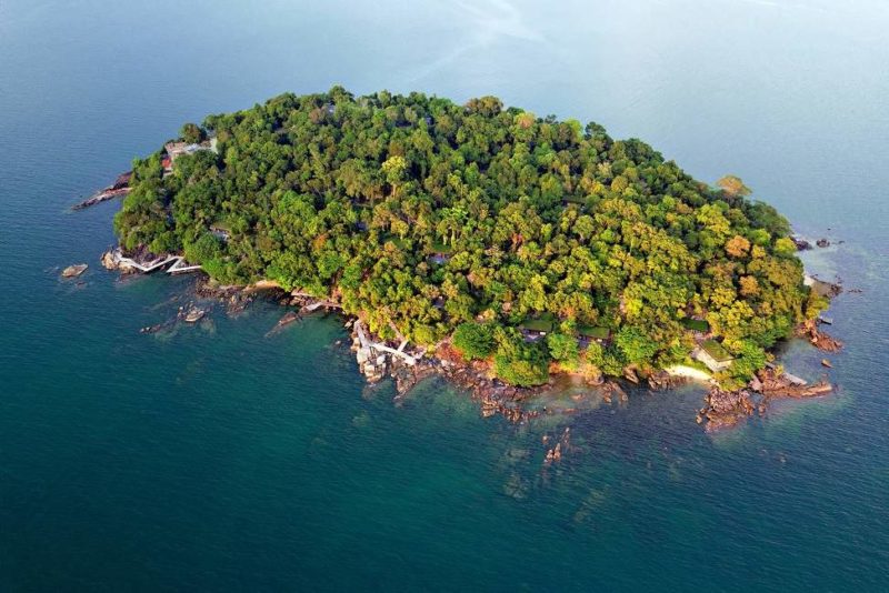 Ile de l'hôtel Six Senses à Krabey Island - Cambodge | Au Tigre Vanillé