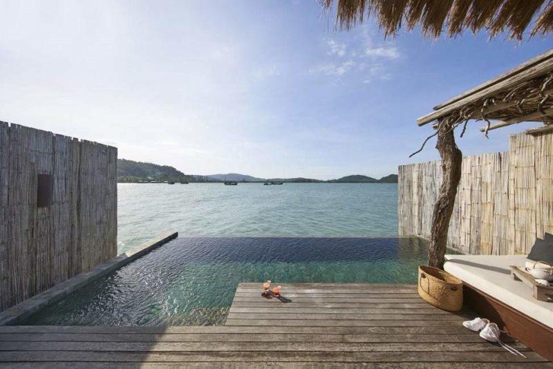 Piscine privée de l'hôtel de l'île privée de Song Saa - Cambodge | Au Tigre Vanillé