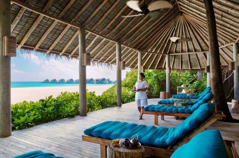 Spa du Six Senses Laamu - Maldives | Au Tigre Vanillé