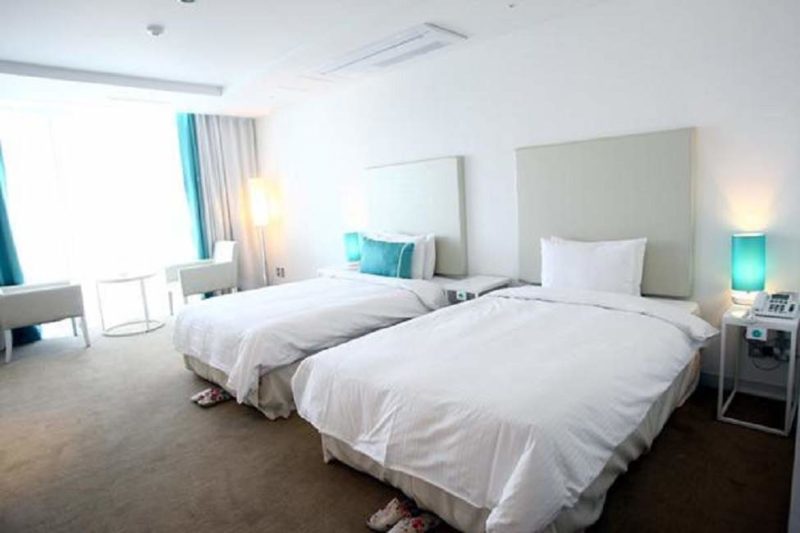 Chambre de l'hôtel Ecograd à Suncheon - Corée du Sud | Au Tigre Vanillé