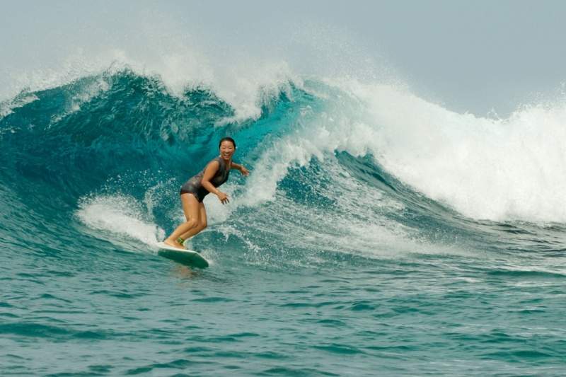 Surf au Six Senses Laamu - Maldives | Au Tigre Vanillé