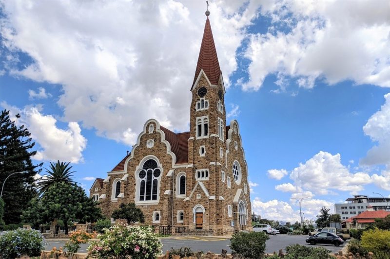 windhoek-vieille-ville-capitale-namibie Eglise dans la capitale Windhoek - Namibie | Au Tigre Vanillé