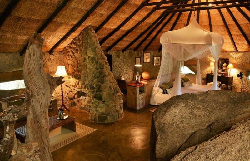 Chambre de l'Amalinda Lodge - Zimbabwe | Au Tigre Vanillé