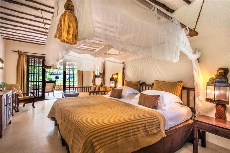 Chambre de l'hotel Breeze Beach Club à Zanzibar - Tanzanie | Au Tigre Vanillé