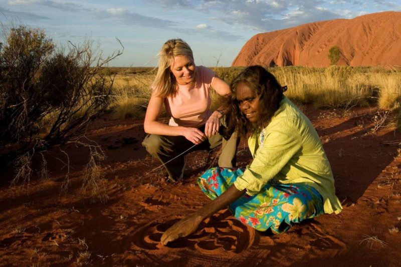 En apprendre davantage sur la culture aborigène à Uluru - Australie | Au Tigre Vanillé