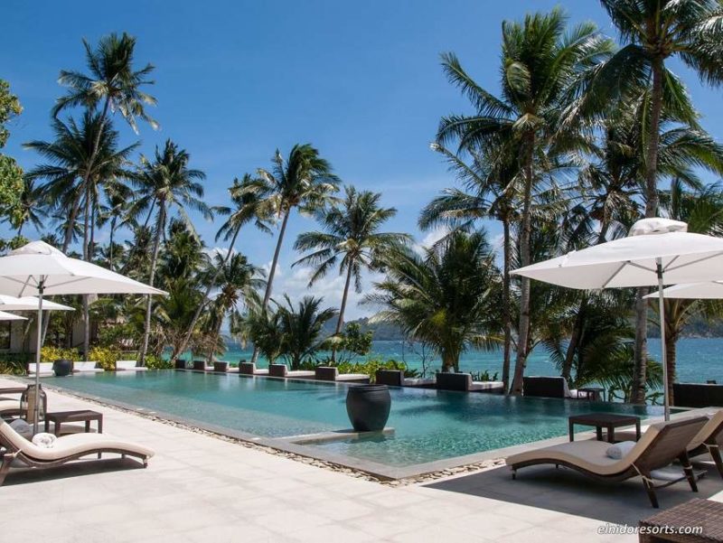 Piscine de l'hôtel El Nido Pangalusian - Philippines | Au Tigre Vanillé