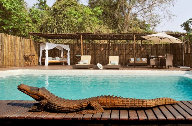 Piscine de l'hotel Chongwe à Lower Zambezi - Zambie | Au Tigre Vanillé