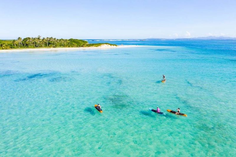 Sortie paddle sur l'île privée de Miavana