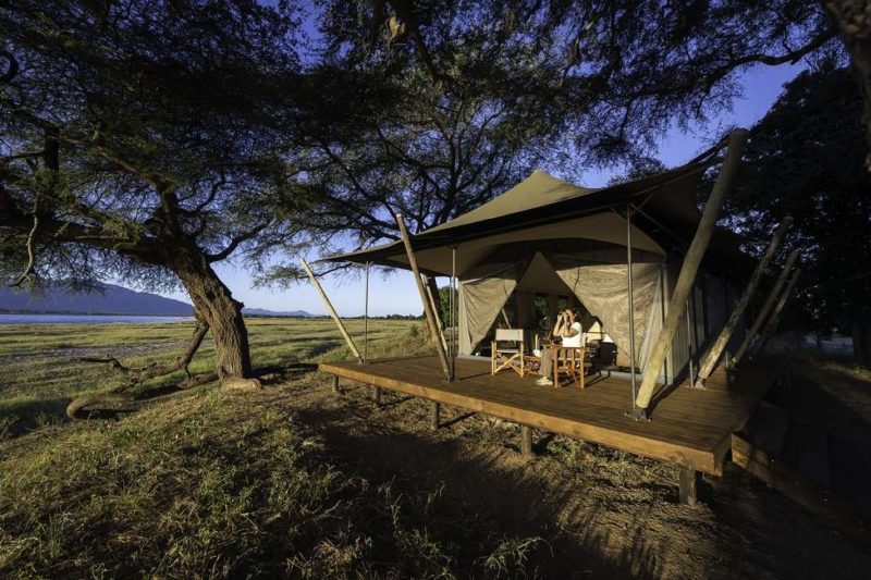 Tente du Ruckomechi Camp - Zimbabwe | Au Tigre Vanillé