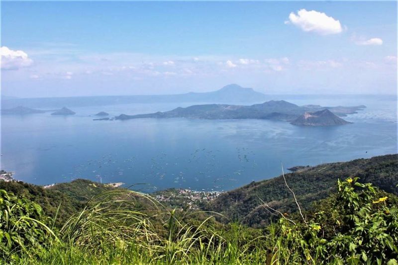 Point de vue sur le volcan Taal sur l'île de Luzon - Philippines | Au Tigre Vanillé