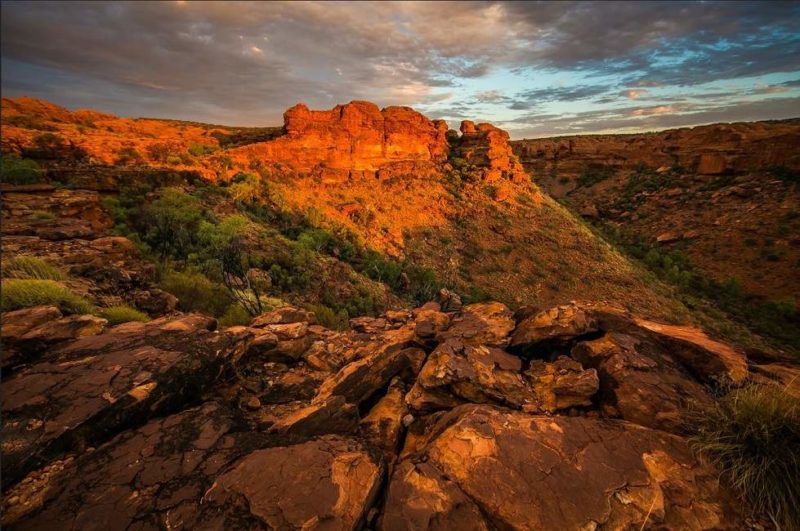 Promenade dans le Kings Canyon dans le parc national de Watarrka - Australie | Au Tigre Vanillé