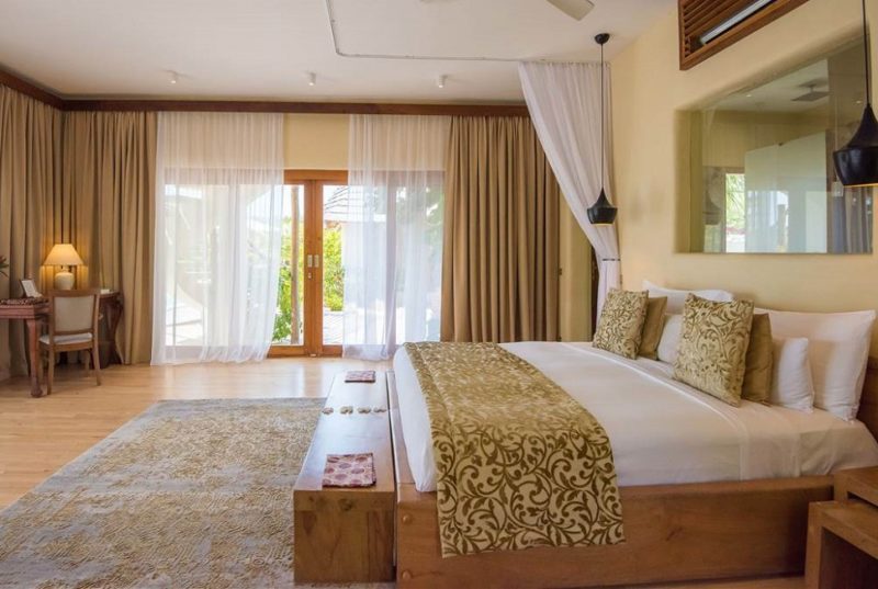 Chambre de l'hotel White Sand Villa à Zanzibar - Tanzanie | Au Tigre Vanillé