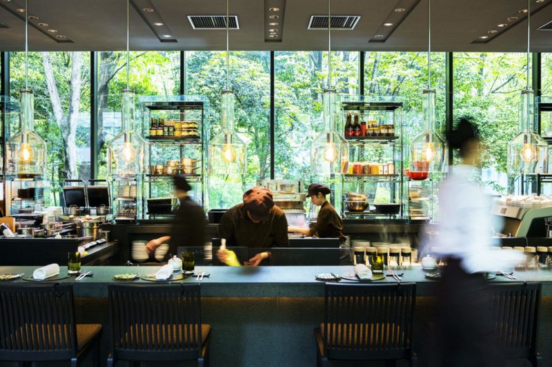Café de l'hôtel Aman Tokyo - Japon | Au Tigre Vanillé