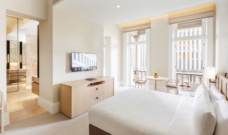 Chambre de l'hôtel COMO Treasury à Perth - Australie | Au Tigre Vanillé