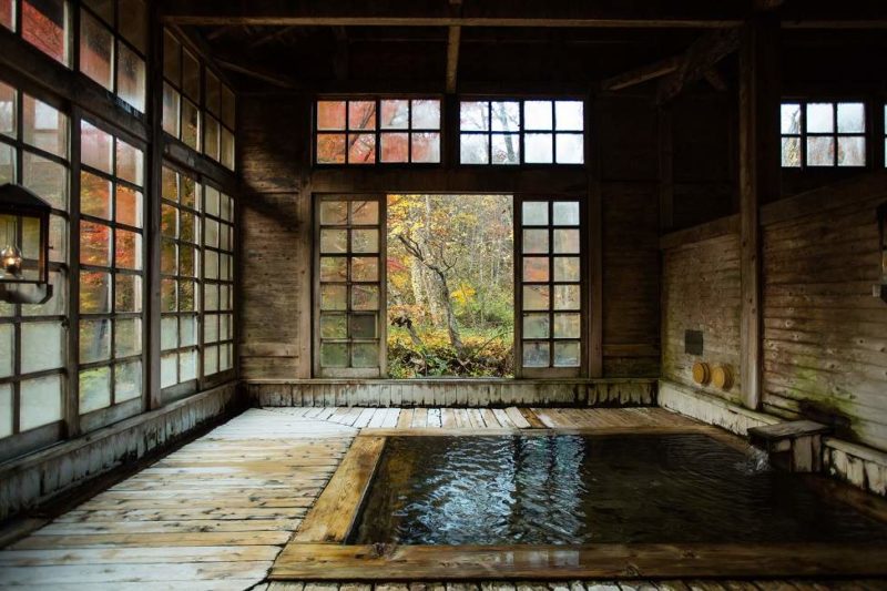 Onsen au ryokan Lamp No Yado - Japon | Au Tigre Vanillé