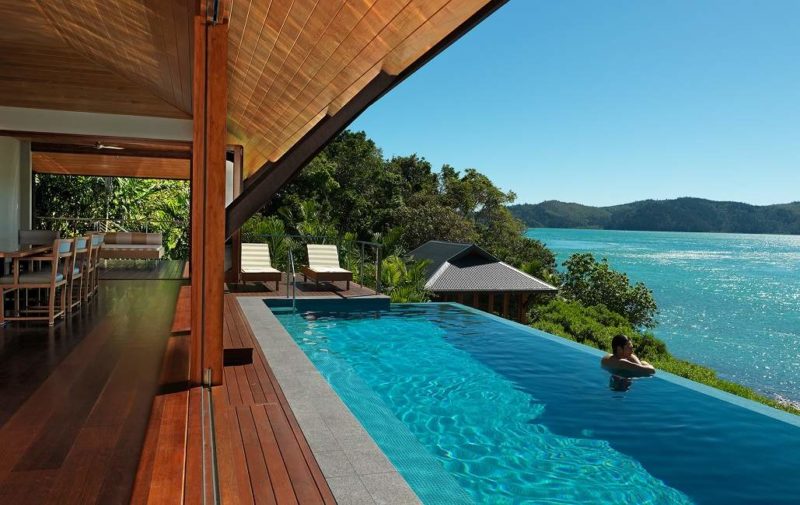 Piscine de l'hôtel Qualia - Australie | Au Tigre Vanillé