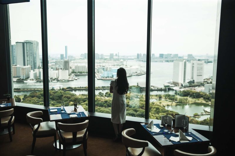 Restaurant de l'hôtel Conrad à Tokyo - Japon | Au Tigre Vanillé