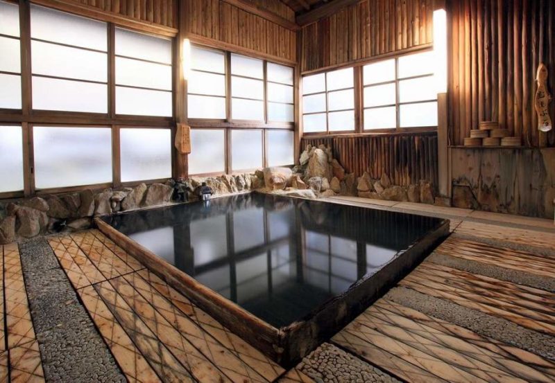 Onsen du ryokan Adumaya - Japon | Au Tigre Vanillé