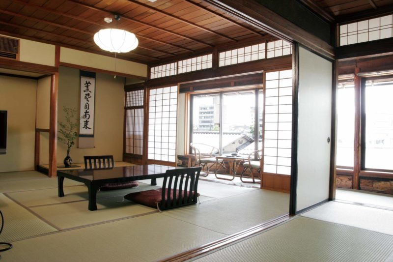 Salon du ryokan Minamikan - Japon | Au Tigre Vanillé