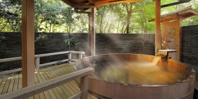 Onsen à l'hôtel Sakan Shoan - Japon | Au Tigre Vanillé