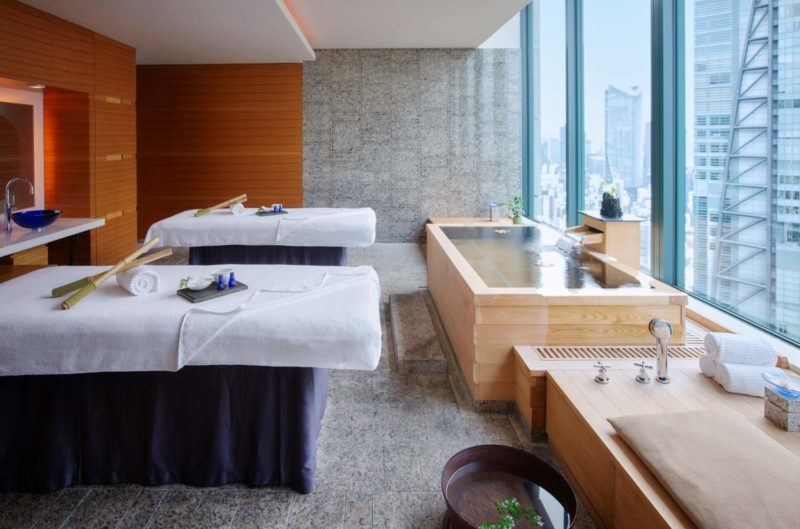 Spa de l'hôtel Conrad à Tokyo - Japon | Au Tigre Vanillé