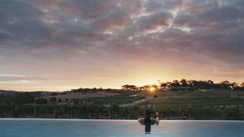 Piscine de l'hôtel The Louise dans la vallée de Barossa - Australie | Au Tigre Vanillé