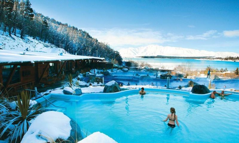 Se baigner dans les hot springs du lac Tekapo - Nouvelle-Zélande | Au Tigre Vanillé