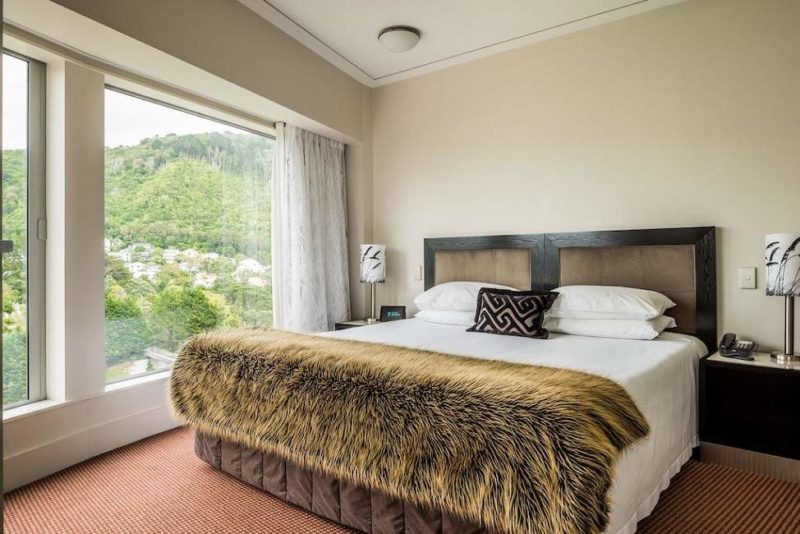 Chambre de l'hôtel Bolton à Wellington - Nouvelle-Zélande | Au Tigre Vanillé
