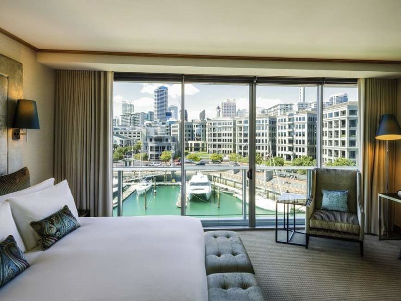 Chambre de l'hôtel Sofitel Auckland Viaduct Harbour - Nouvelle-Zélande | Au Tigre Vanillé