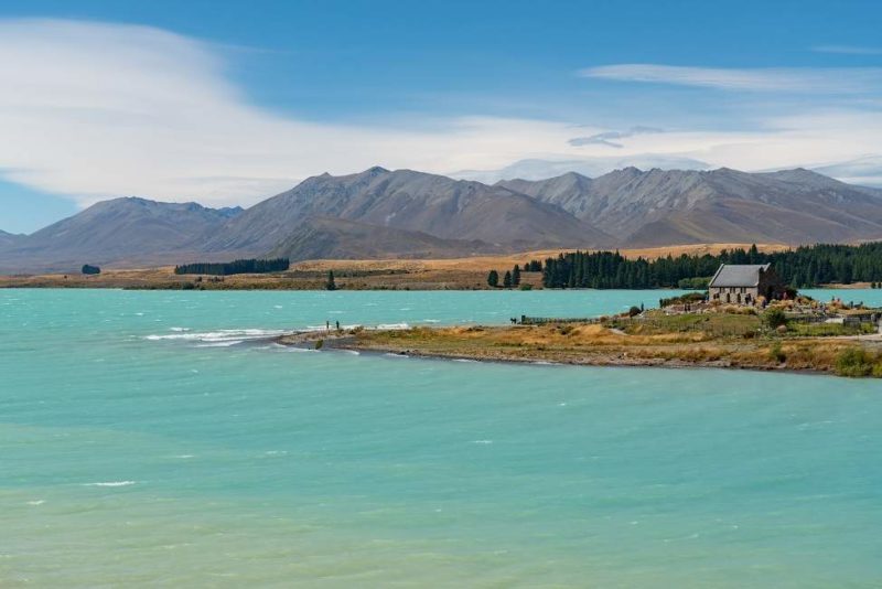 Admirer l'église de Bon Berger sur le lac Tekapo - Nouvelle-Zélande | Au Tigre Vanillé