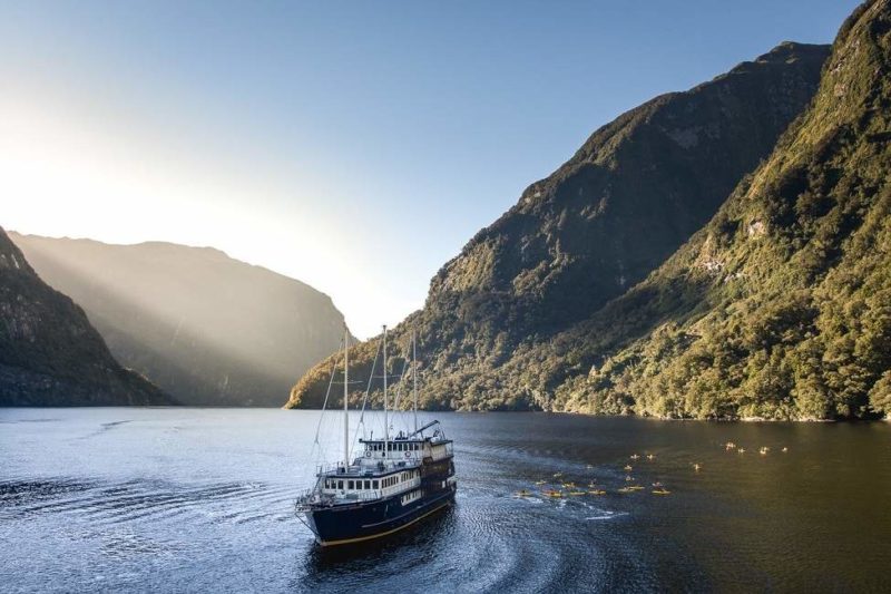 Croisière à bord du Fiordland Navigator - Nouvelle-Zélande | Au Tigre Vanillé
