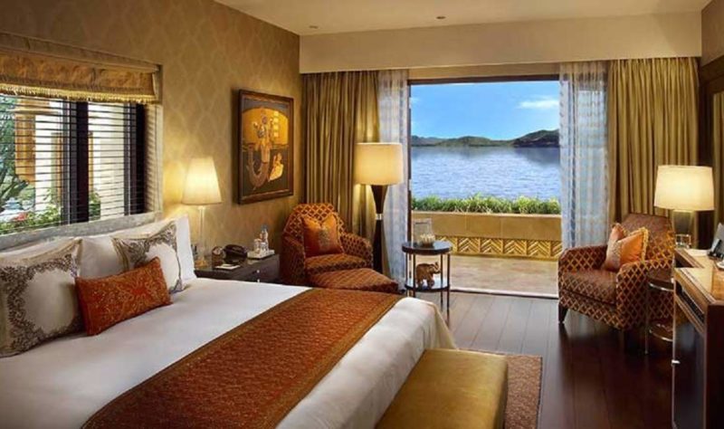 Chambre de l'hôtel Leela à Udaipur au Rajasthan - Inde | Au Tigre Vanillé