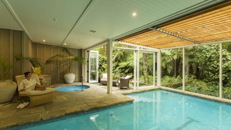 Piscine de The Lodge at Kauri Cliffs - Nouvelle-Zélande | Au Tigre Vanillé