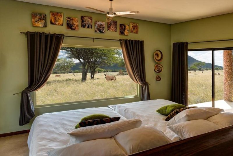 Chambre de l'Okonjima Lodge - Namibie | Au Tigre Vanillé