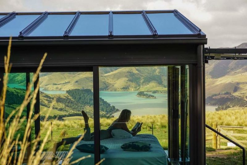 Chambre de l'hôtel Pohue PurePod - Nouvelle-Zélande | Au Tigre Vanillé