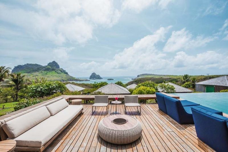 Piscine de la Pousada Maravilha à Fernando de Noronha - Brésil | Au Tigre Vanillé