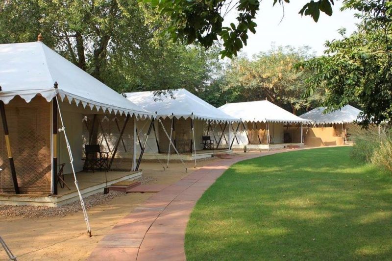 Camp de tentes du Sujan Sher Bagh à Ranthambore - Rajasthan, Inde | Au Tigre Vanillé