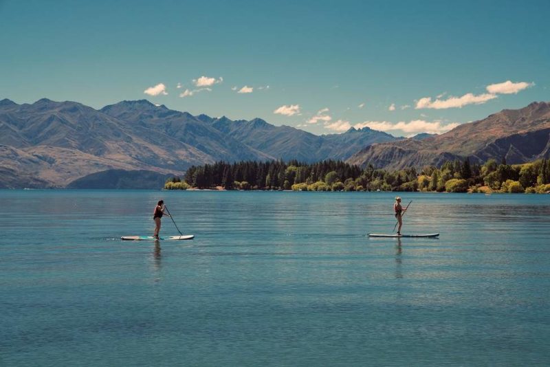 Sport nautique sur le lac Wanaka - Nouvelle-Zélande | Au Tigre Vanillé
