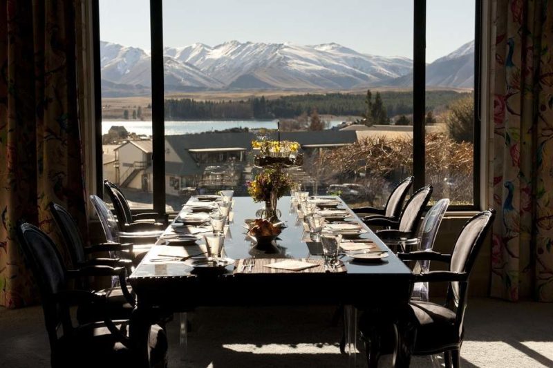 Restaurant du Tekapo Lodge - Nouvelle-Zélande | Au Tigre Vanillé