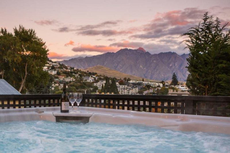 Piscine de l'hôtel The Dairy à Queenstown - Nouvelle-Zélande | Au Tigre Vanillé