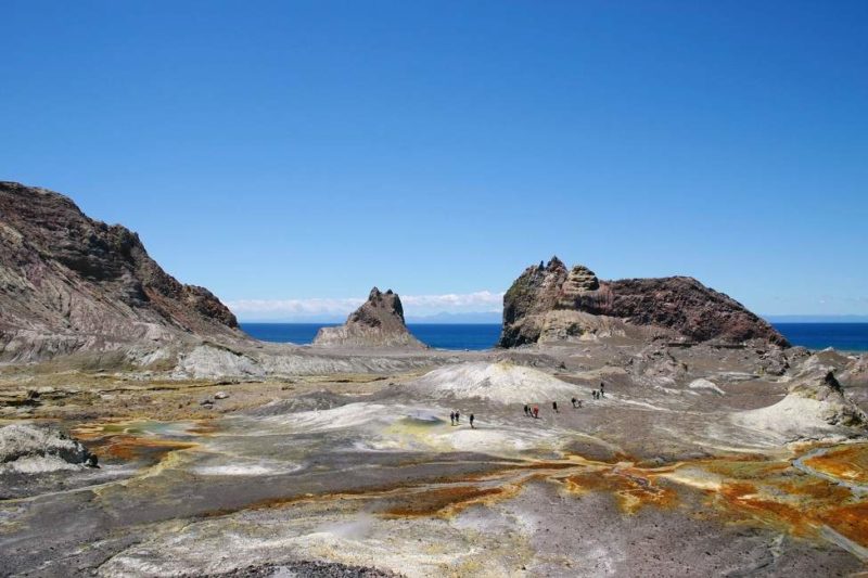 Survol des volcans de White Island - Nouvelle-Zélande | Au Tigre Vanillé