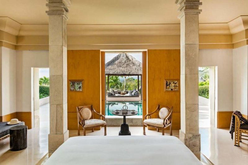 Garden Pool Suite à l'hôtel Amanjiwo - Indonésie | Au Tigre Vanillé
